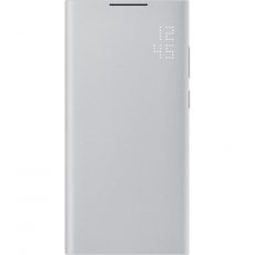 Чехол (флип-кейс) Samsung Smart LED View Cover [ef-ns908pjegru] для Galaxy S22 Ultra, светло-серый