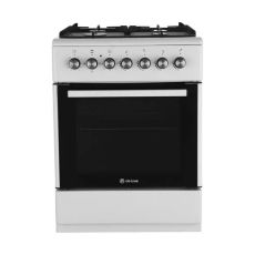 Газовая плита De Luxe 606040.01гэ-001(кр) ЧР белый