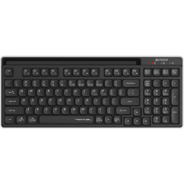 Клавиатура беспроводная A4Tech Fstyler FBX70C беспроводная, bluetooth/радиоканал, черный, 2060036