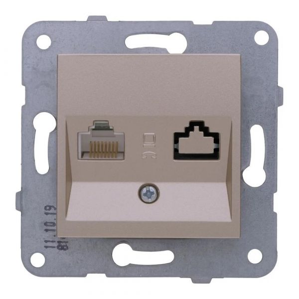 Розетка Panasonic WKTT04052BR-RU бронза