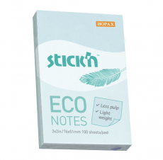 Самоклеящийся блок Stick`n ECO 21743 51x76 мм 0,1 л. 0,001 цв.