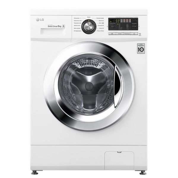 Стиральная машина LG F1096ND3 фронтальная 6 кг белый